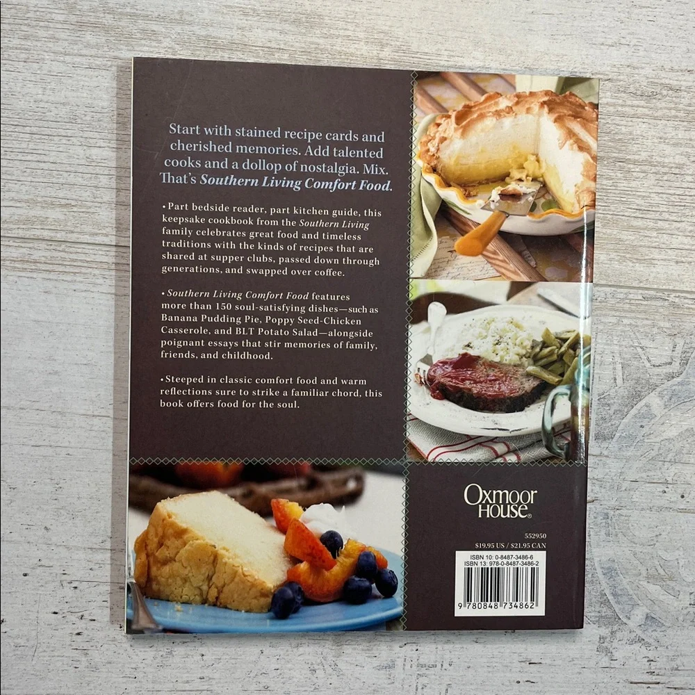Southern Living Comfort Food Cookbook Softcover